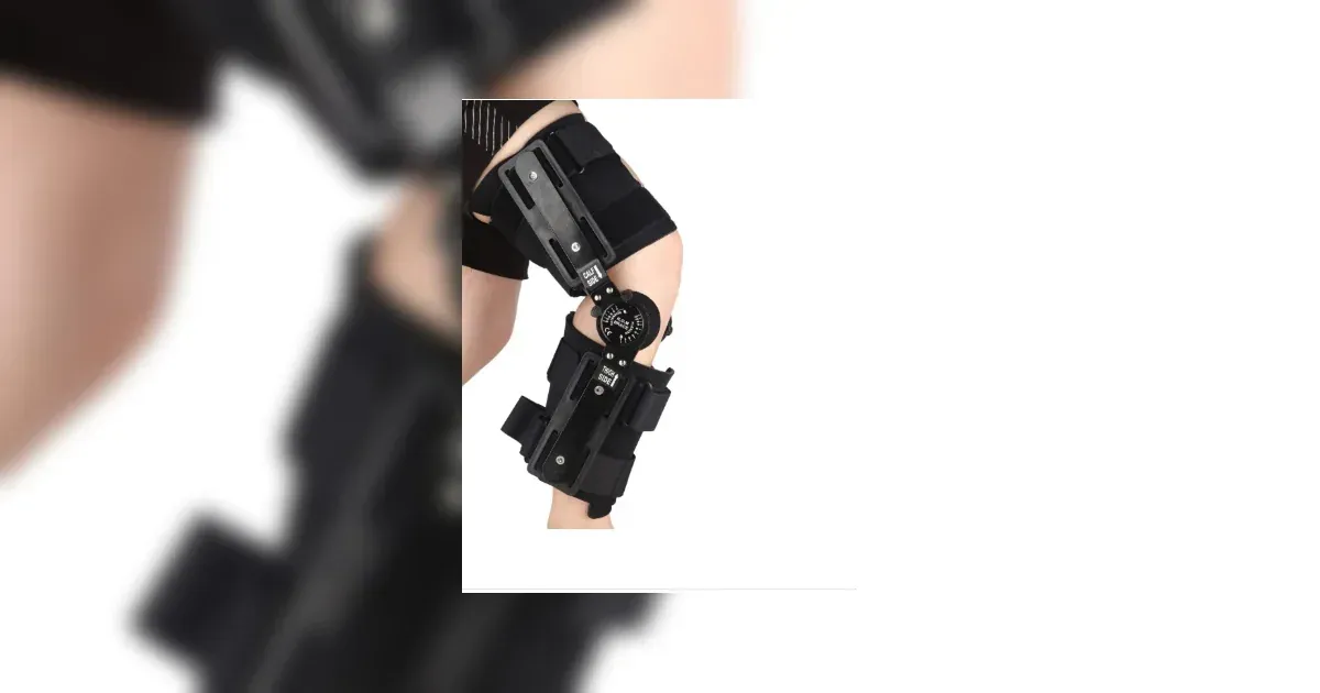 ROM Knee Brace in Nepal: Adjustable Height & Range of Motion Support for Knee Rehabilitation