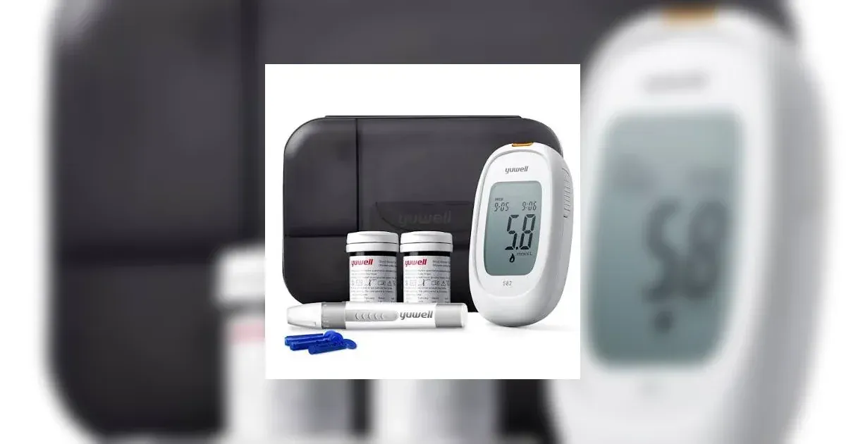 Yuwell 582 Glucometer in Nepal: Blood Glucose Monitoring Kit with Strips & Lancets